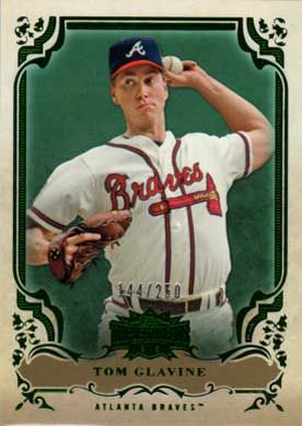 2013 Topps Triple Threads Emerald #40 Tom Glavine 