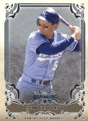 2013 Topps Triple Threads #21 George Brett 