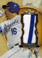 2013 Topps Triple Threads Unity Jumbo Relics Gold #TTUJR-BBU Billy Butler Jersey Patch 