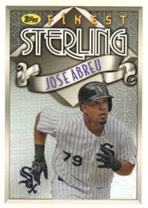 2014 Finest Sterling Refractor #TS-JA Jose Abreu