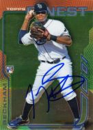 2014 Finest #7 Tim Beckham Autographed