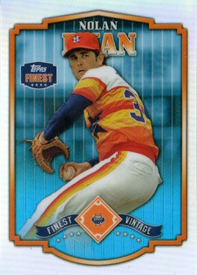 2014 Finest Vintage Refractor #FV-NR Nolan Ryan