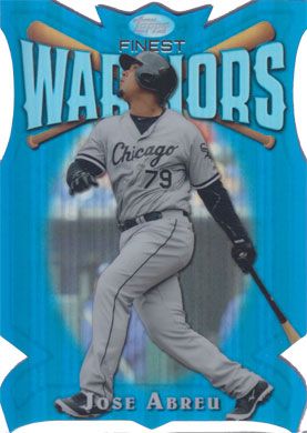 2014 Finest Warriors Die Cut Refractor #FW-JA Jose Abreu