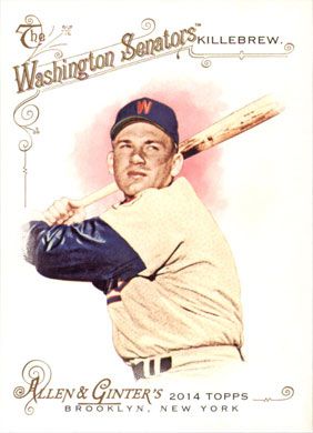 2014 Topps Allen & Ginter #323 Harmon Killebrew SP