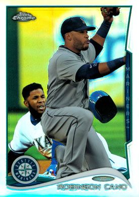 2014 Topps Chrome Refractor #116 Robinson Cano