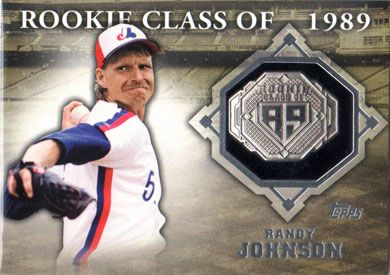 2014 Topps Class Rings Silver CR-4 Randy Johnson Relic 