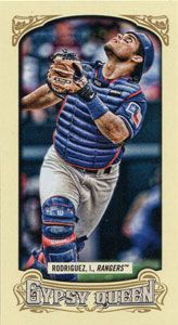 2014 Topps Gypsy Queen Mini #330 Ivan Rodriguez SP