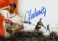 2014 Topps Tribute Traditions Autographs Orange #TT-JS John Smoltz