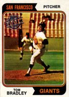 2015 Topps Buyback 1974 #455 Tom Bradley