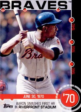 2015 Topps Baseball History #7B Hank Aaron