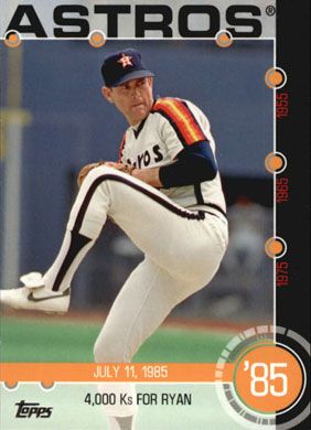 2015 Topps Baseball History #14B Nolan Ryan