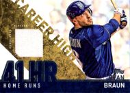 2015 Topps Career High Relics #CRH-RB Ryan Braun Jersey