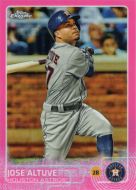 2015 Topps Chrome Pink Refractor #151 Jose Altuve