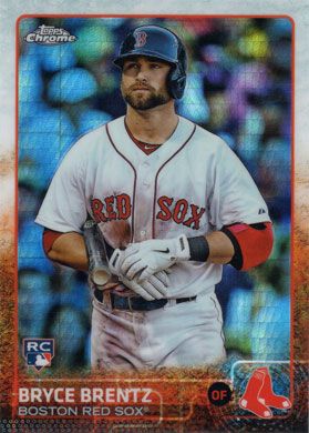 2015 Topps Chrome Prism Refractor #69 Bryce Brentz