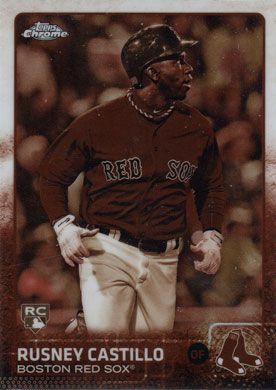 2015 Topps Chrome Sepia Refractor #160 Rusney Castillo