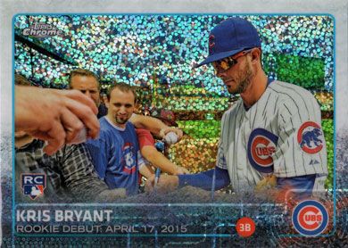 2015 Topps Chrome Update Pulsar Refractor #US283 Kris Bryant