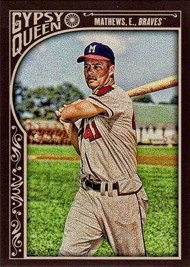 2015 Topps Gypsy Queen #302 Eddie Mathews SP