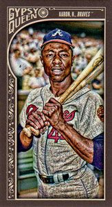 2015 Topps Gypsy Queen Mini Box Variations #2 Hank Aaron