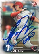 2016 Bowman Prospects #BP103 Jorge Alfaro Autographed