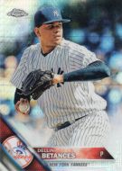 2016 Topps Chrome Prism Refractor #168 Dellin Betances