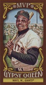 2016 Topps Gypsy Queen MVP Minis #MVPM-WM Willie Mays