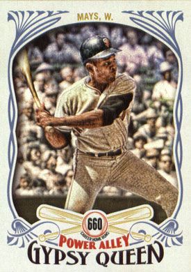 2016 Topps Gypsy Queen Power Alley #PA-1 Willie Mays