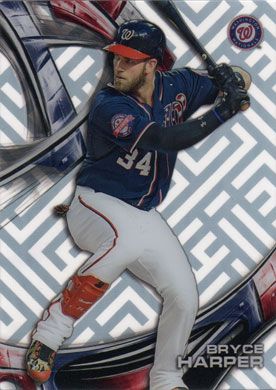 2016 Topps High Tek #HT-BH Bryce Harper Maze Pattern