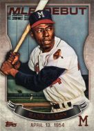 2016 Topps MLB Debut Bronze #MLBD-1 Hank Aaron