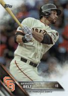 2016 Topps Rainbow Foil #424 Brandon Belt