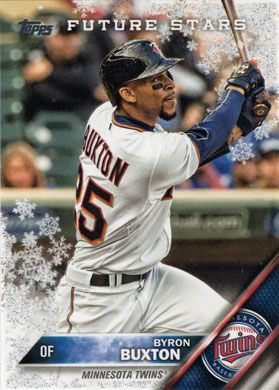 2016 Topps Wal-Mart Holiday Snowflake Metallic #HMW40 Byron Buxton