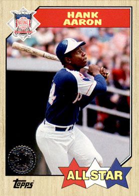 2017 Topps 87 #87-143 Hank Aaron