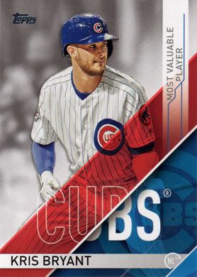 2017 Topps MLB Awards #MVP-2 Kris Bryant