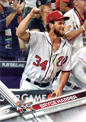 2017 Topps Update #US141B Bryce Harper All-Star SP