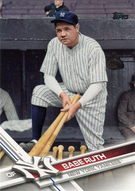 2017 Topps Update #US166 Babe Ruth SP