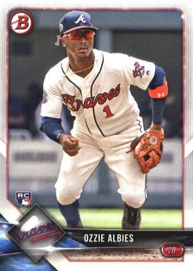 2018 Bowman #62 Ozzie Albies