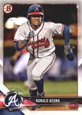 2018 Bowman Prospects #BP1 Ronald Acuna