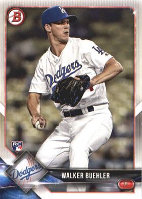 2018 Bowman #59 Walker Buehler