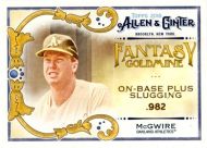 2018 Topps Allen & Ginter Fantasy Goldmine #FG-10 Mark McGwire