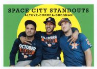 2018 Topps Archives #310 J. Altuve/C. Correa/A. Bregman Space City Standouts