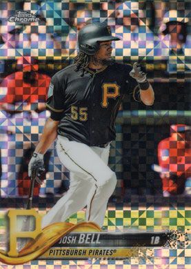 2018 Topps Chrome X-Fractor #78 Josh Bell