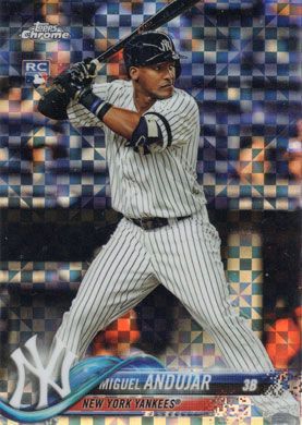 2018 Topps Chrome X-Fractor #14 Miguel Andujar