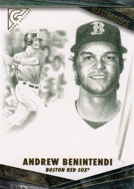 2018 Topps Gallery Masterpiece #M-7 Andrew Benintendi