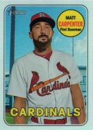 2018 Topps Heritage Chrome Refractor #THC-18 Matt Carpenter