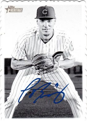 2018 Topps Heritage High Number 69 Deckle Edge #15 Javier Baez