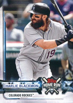 2018 Topps Home Run Challenge #HRC-CL Charlie Blackmon (Non-Redeemed)