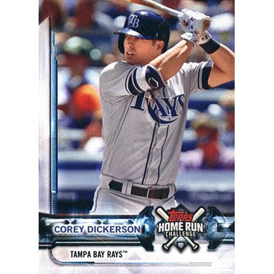 2018 Topps Home Run Challenge #HRC-CD Corey Dickerson