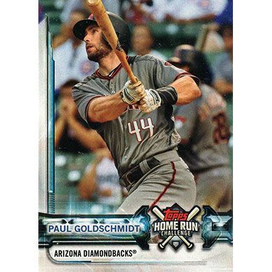 2018 Topps Home Run Challenge #HRC-PG Paul Goldschmidt