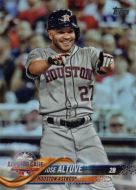 2018 Topps Update Rainbow Foil #US299 Jose Altuve All-Star