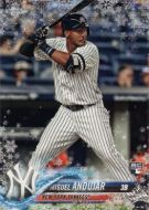 2018 Topps Wal-Mart Holiday Snowflake Metallic #HMW14 Miguel Andujar