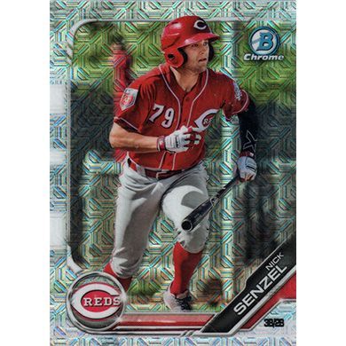 2019 Bowman Chrome Mega Box Prospects Refractor #BCP-43 Nick Senzel